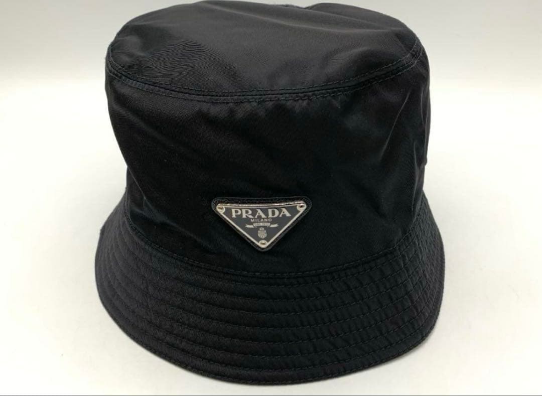 prada バケットハット　リナイロン　プラダ　XL 登坂広臣着用