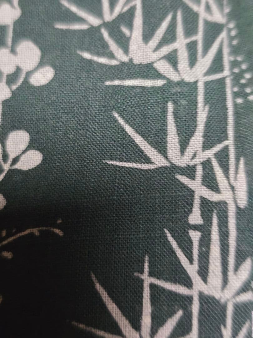 ★★年末まで、日本橋竺仙超レア 籠染 竹×萩 良柄★