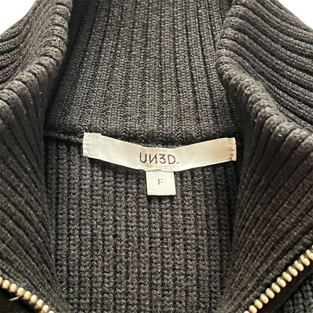 UN3D. アンスリード ハーネスニットベスト F