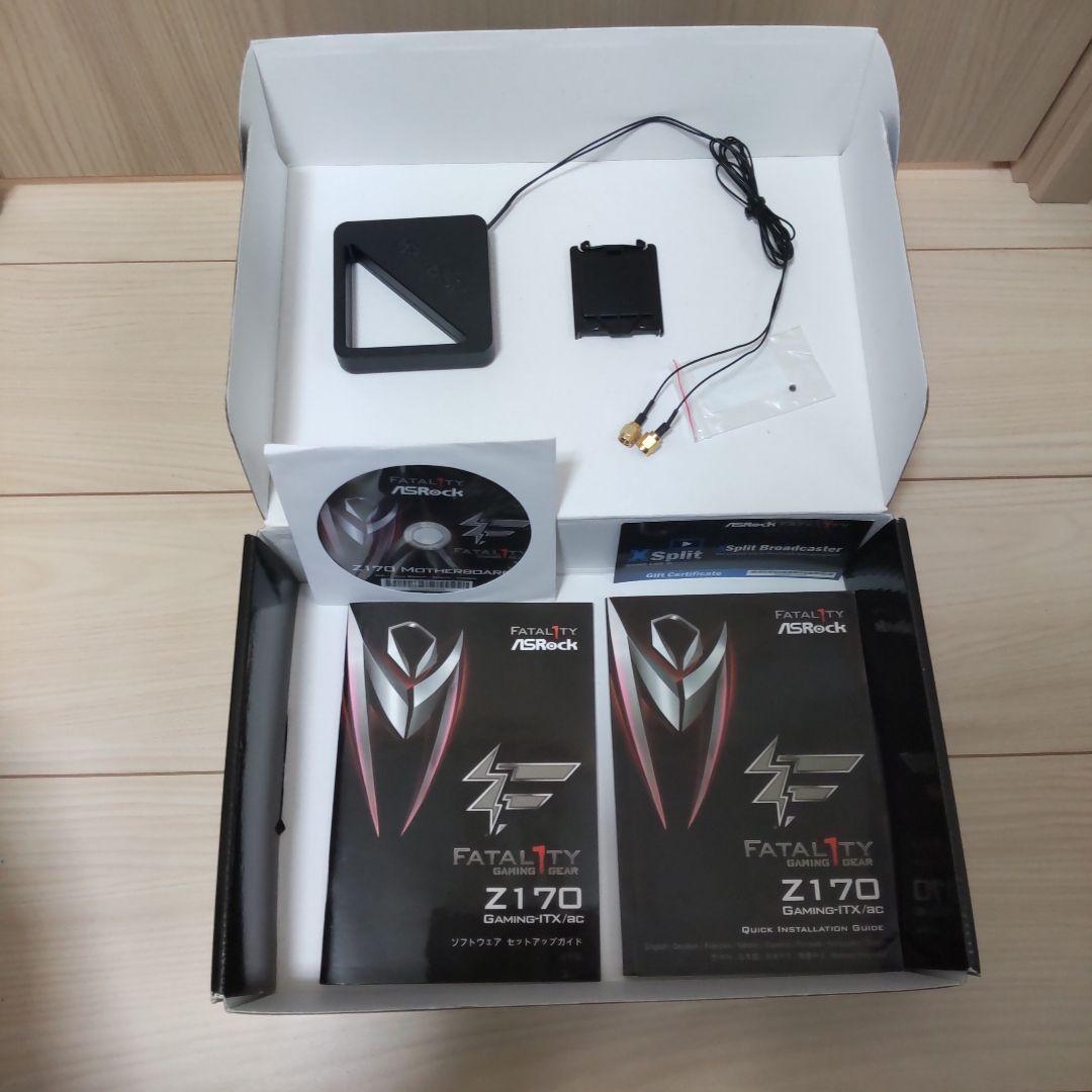 Z170 Gaming-ITX/ac　core-i5 6500 セット