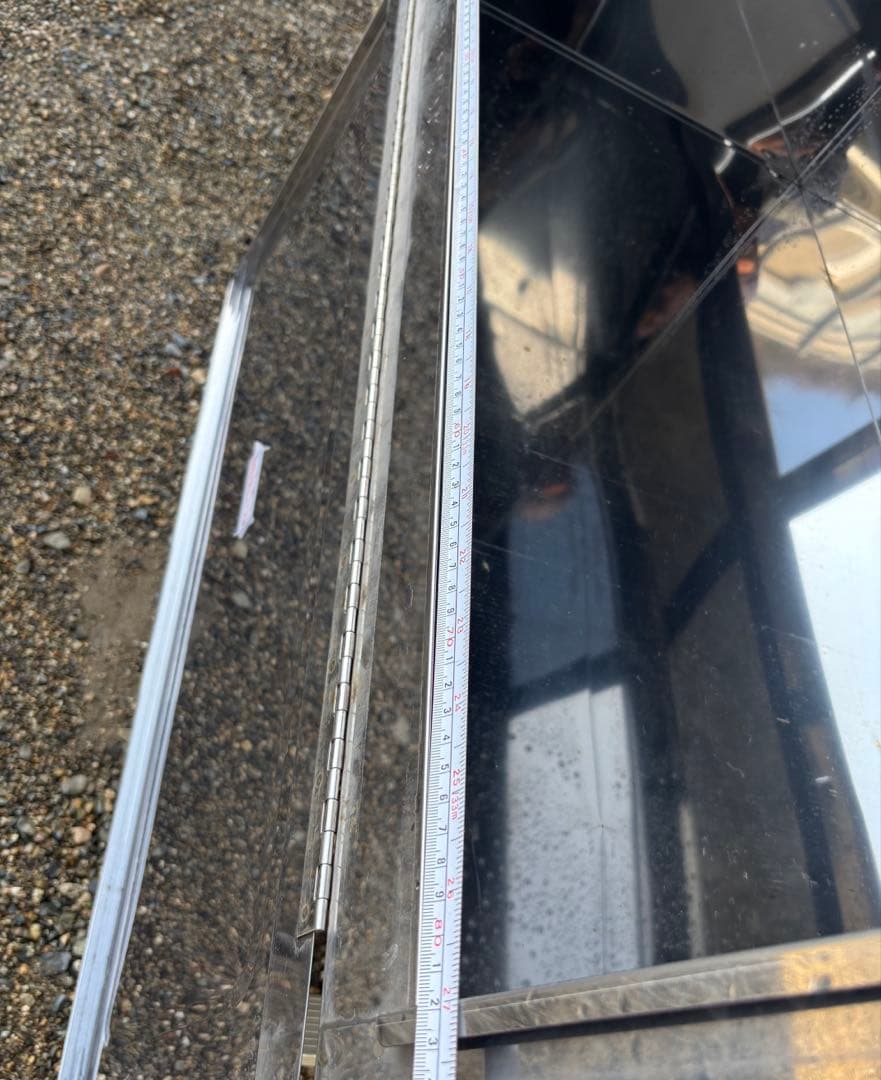 ステンレス工具箱　道具箱　取り付けステー（ボルト）付き