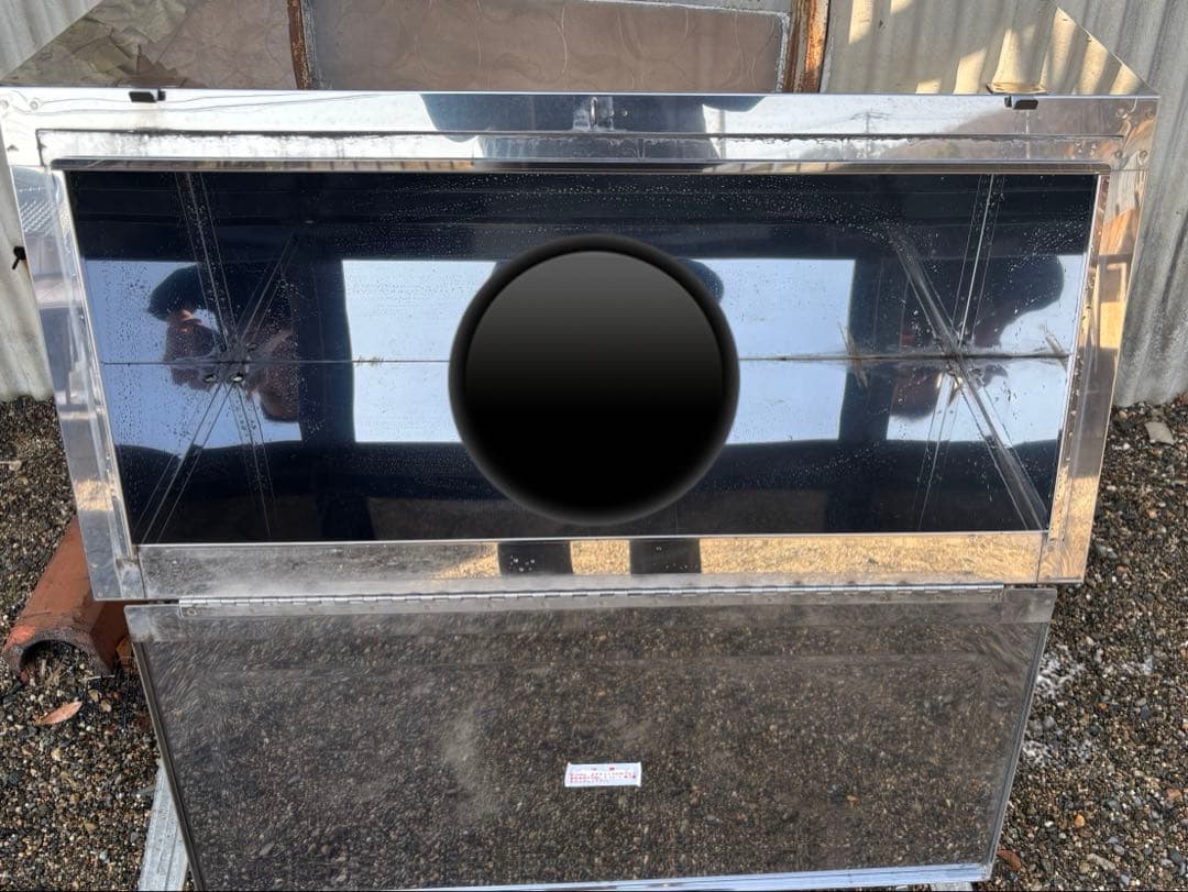 ステンレス工具箱　道具箱　取り付けステー（ボルト）付き