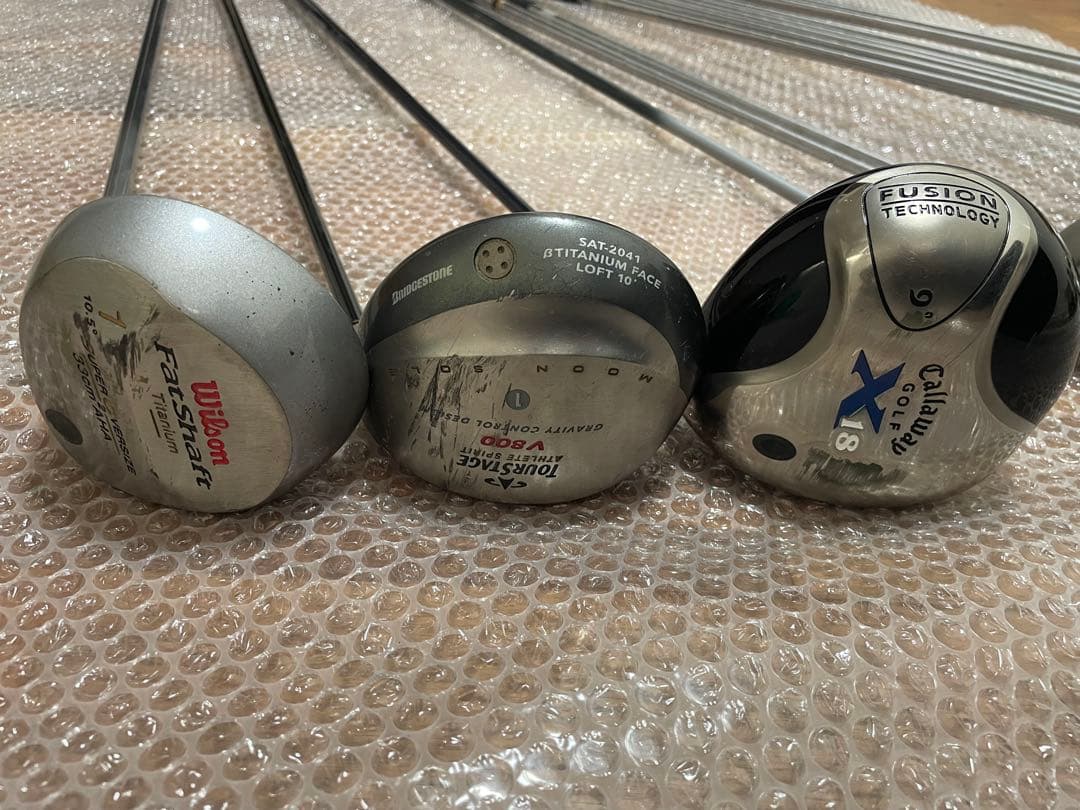 ゴルフクラブ　初心者セット　アイアン　ドライバー　テイラーメイド　キャロウェイ