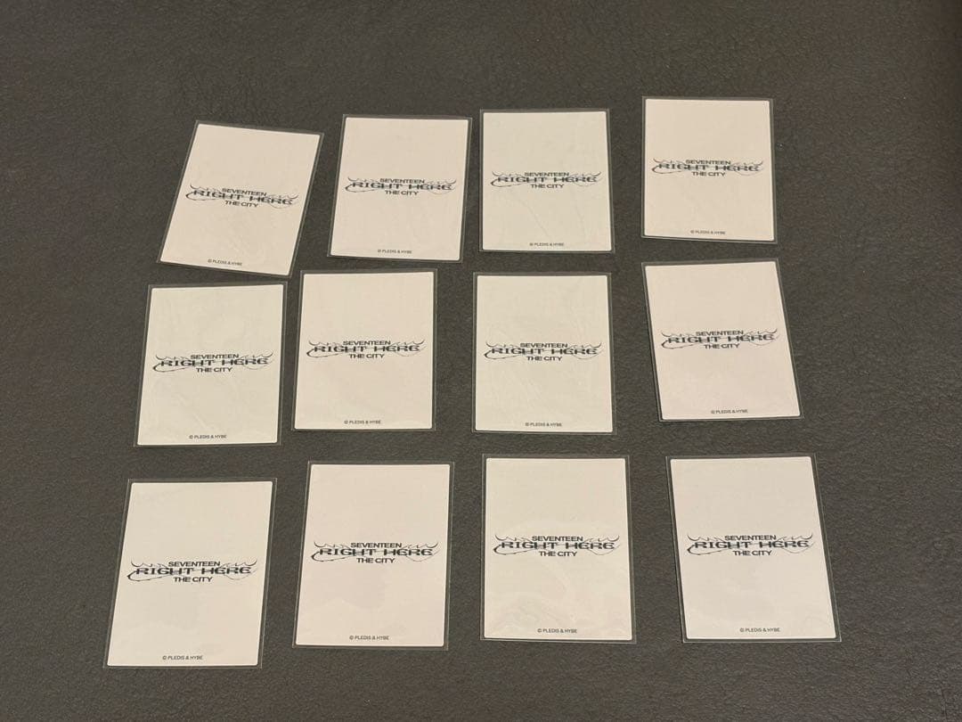 SEVENTEEN THE CITYデジタルスタンプラリー特典トレカ コンプ