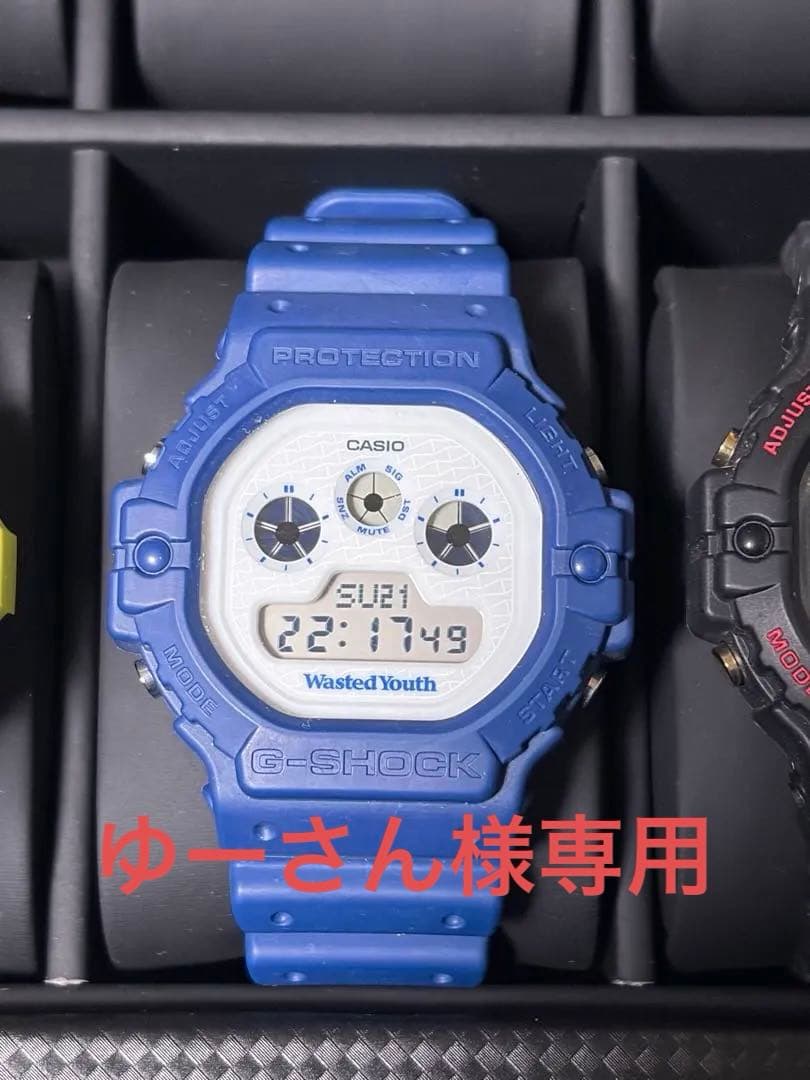 CASIO G-SHOCK Wasted Youth ブルー　Gショック
