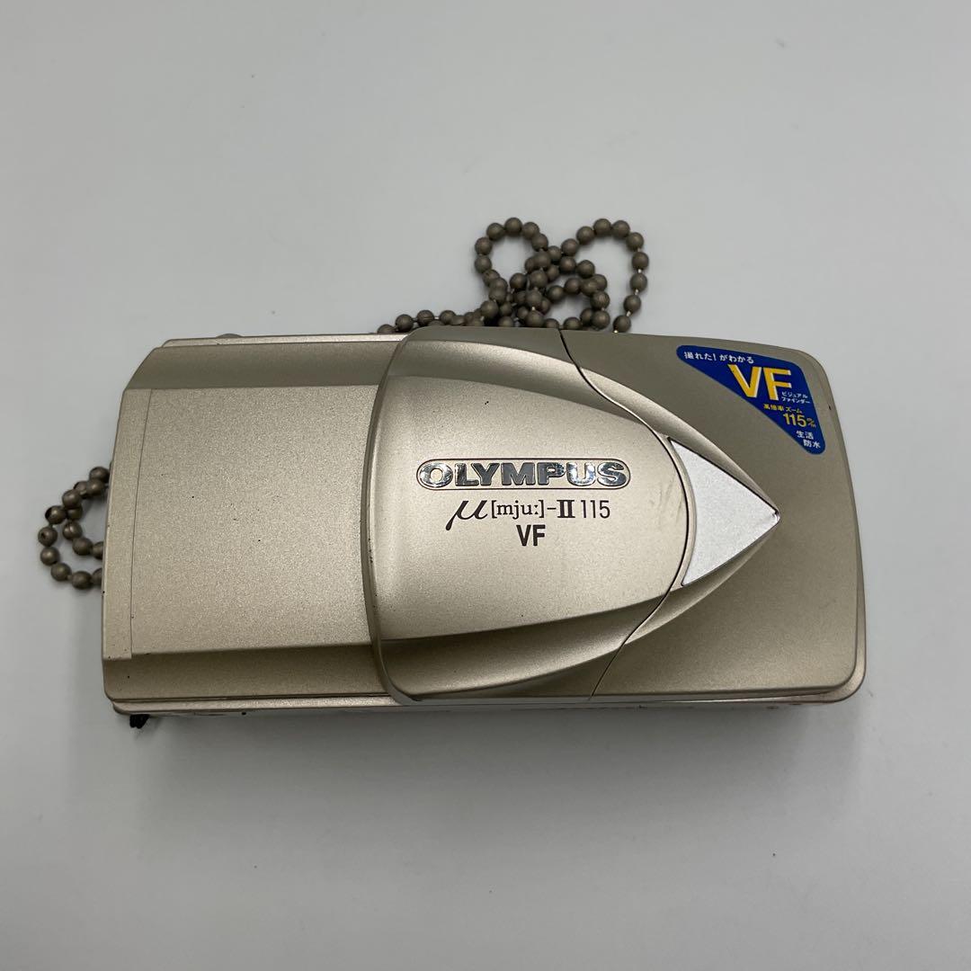 M1757 OLYMPUS mju-II 115 コンパクトフィルムカメラ