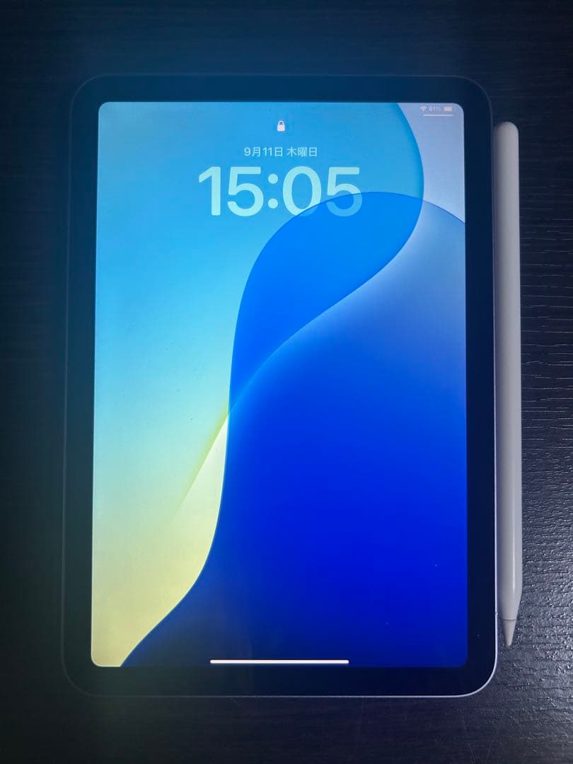 t*u様 iPad mini 第6世代（64GB）本体 純正ペンシルカバー付き