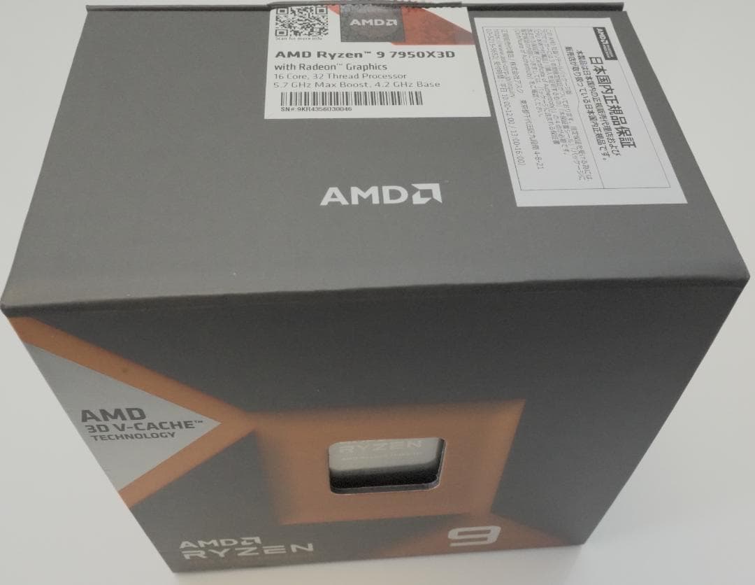 CPU AMD Ryzen9 7950X3D BOX