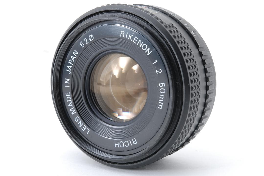 【美品】 RIKENON 50mm 1:2 リケノン リコーRICOH 希少