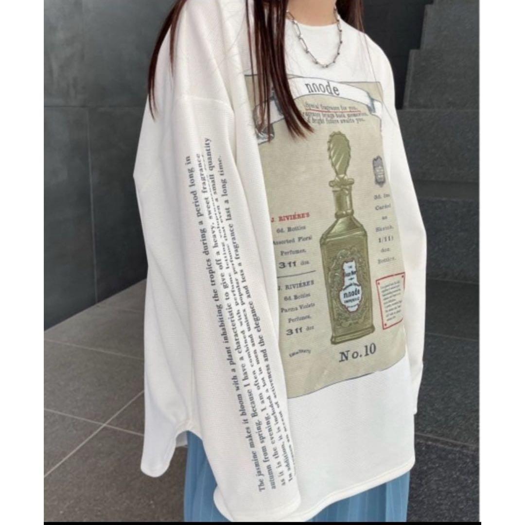 トップス Ameri VINTAGE PERFUME SMELL WAFFLE TOP