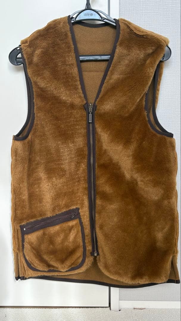 Barbour ブラウン ベスト 36 ライナー