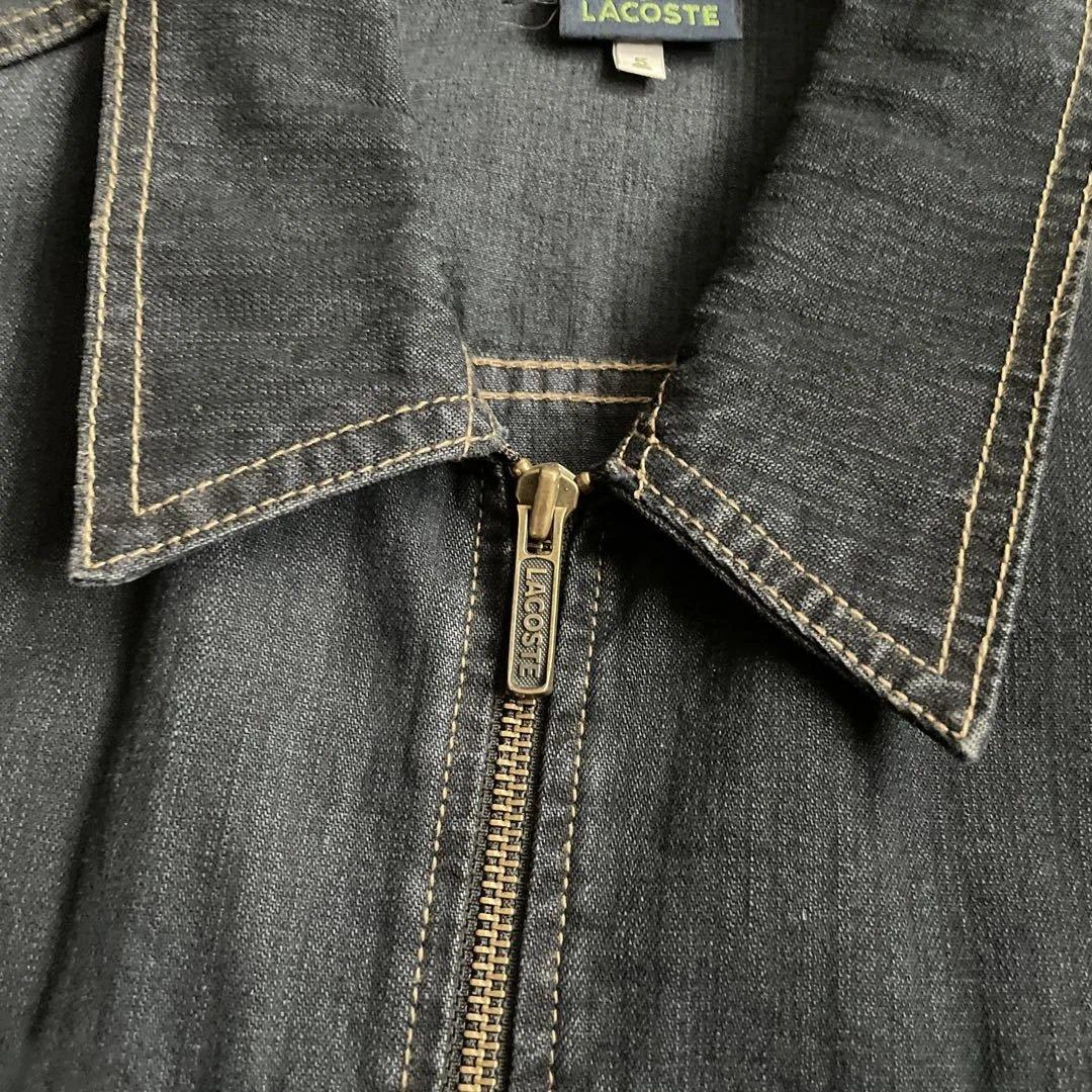 大きめサイズ ラコステ ヴィンテージ デニム ジャケット ブルゾン XL