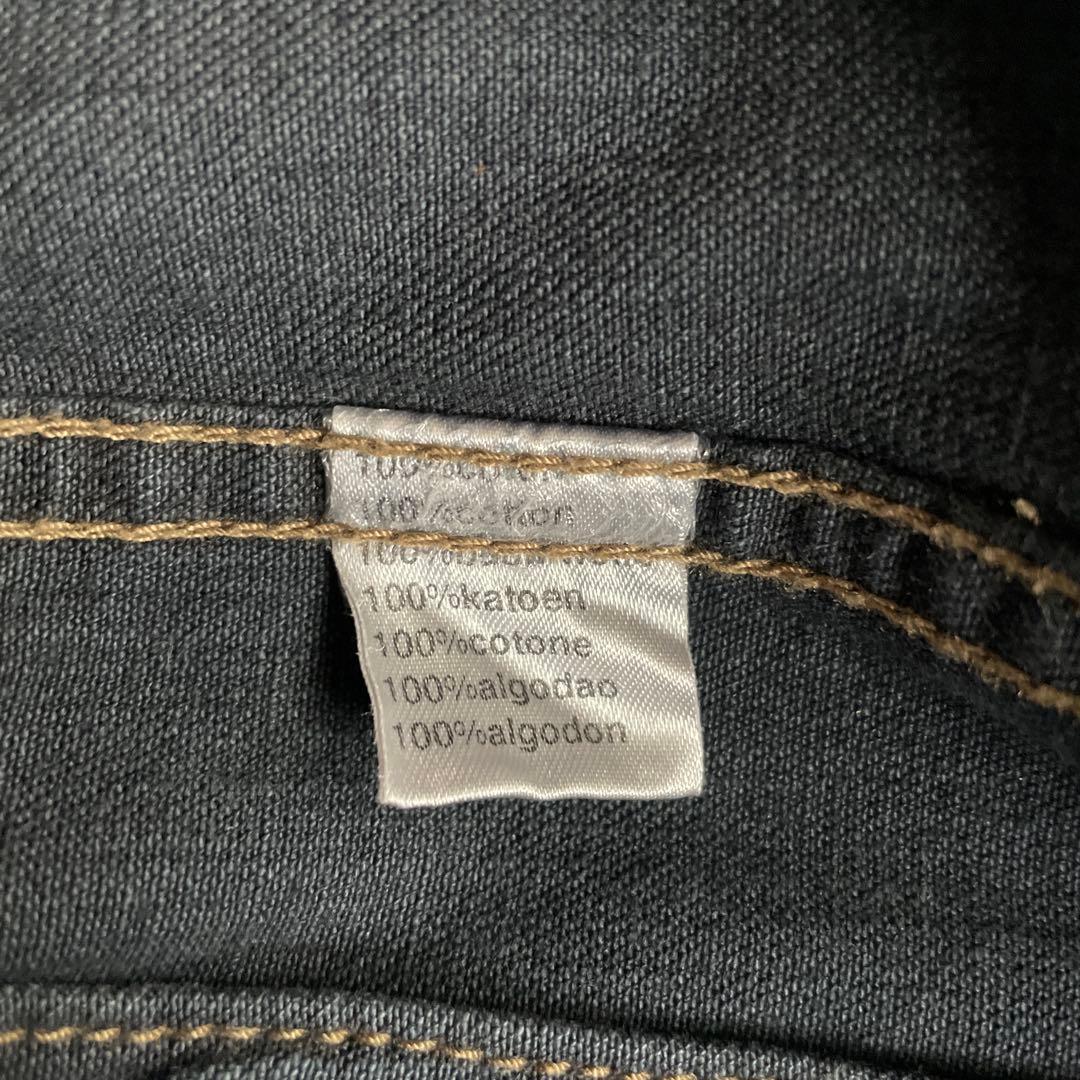 大きめサイズ ラコステ ヴィンテージ デニム ジャケット ブルゾン XL