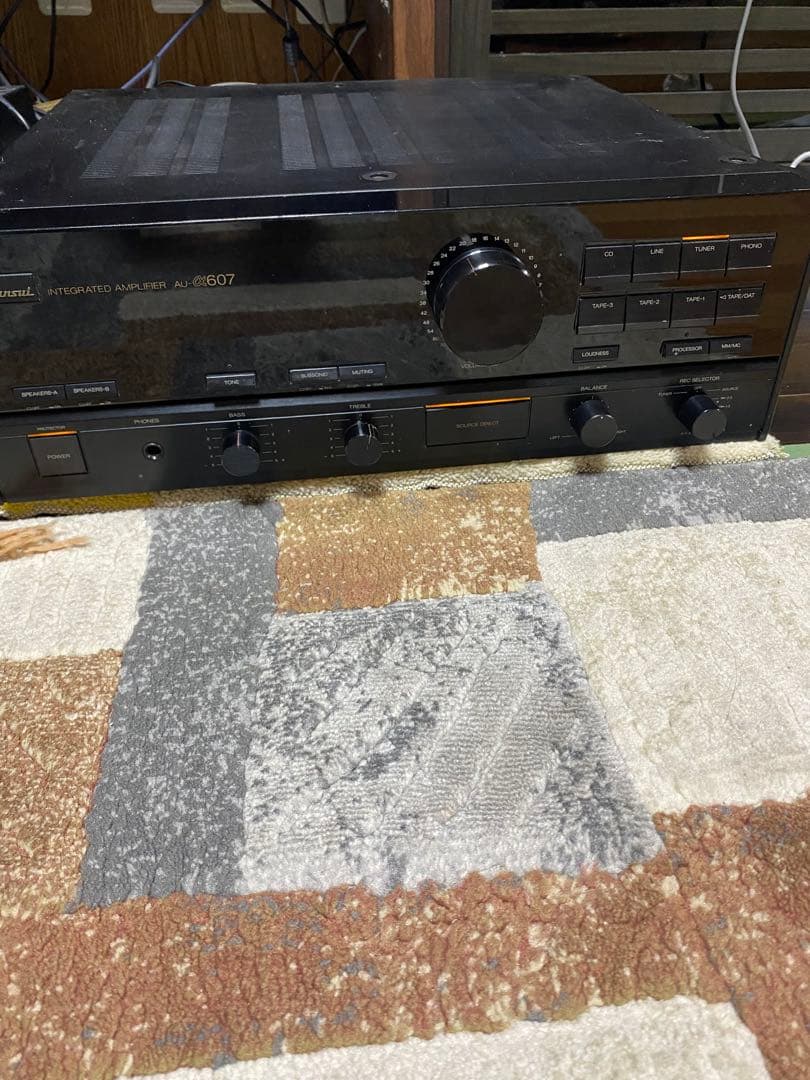 サンスイ AU-α607 アンプ –