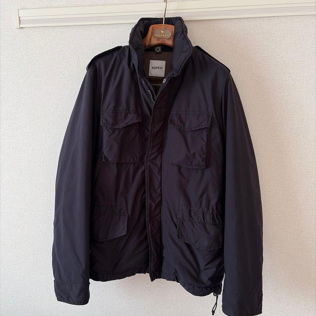 ASPESI M65 ネイビー　フィールドジャケット ライナー付き アスペジ L
