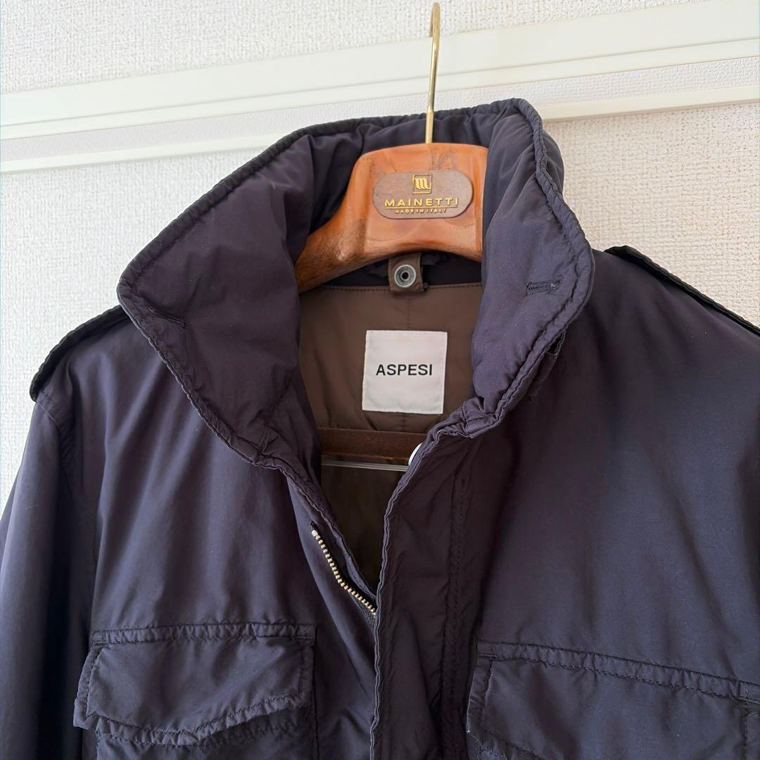 ASPESI M65 ネイビー　フィールドジャケット ライナー付き アスペジ L