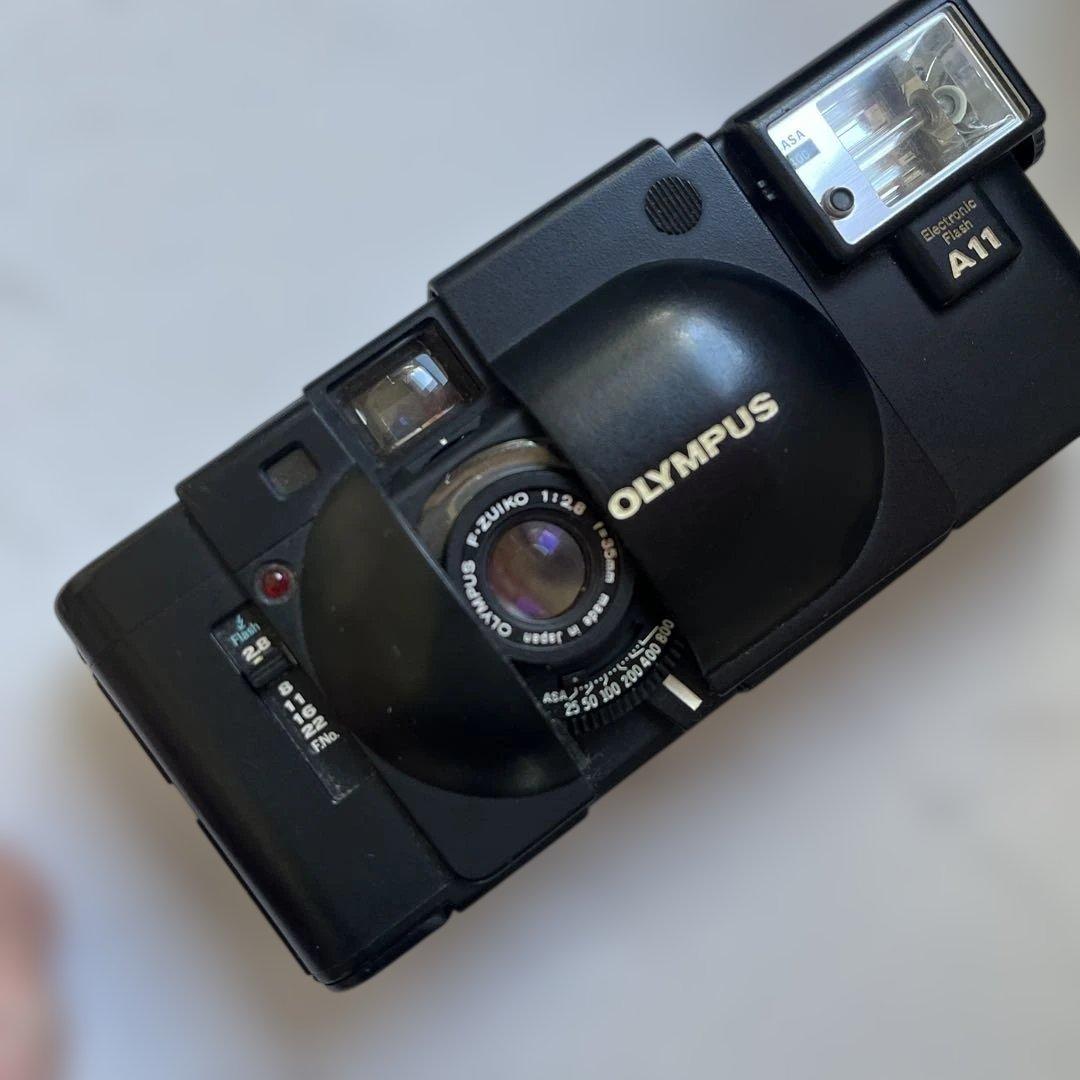 OLYMPUS XA コンパクトカメラ A11フラッシュ付き