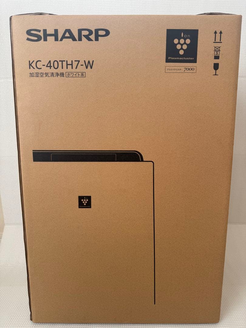 SHARPシャープ KC-40TH7-W 加湿空気清浄機 花粉症対策