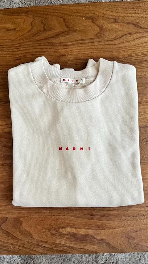 MARNI 表参道店購入 ロゴ スウェットシャツ