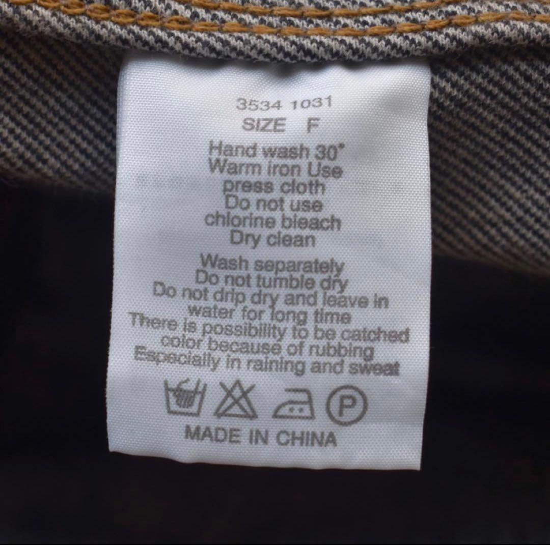 ジャケット・アウター goa bono Damage Denim Black Double Zip