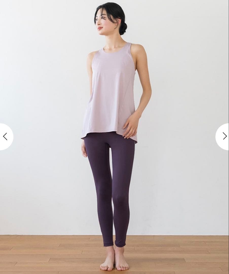 SUKALA バックツイストセパレートタンクトップ