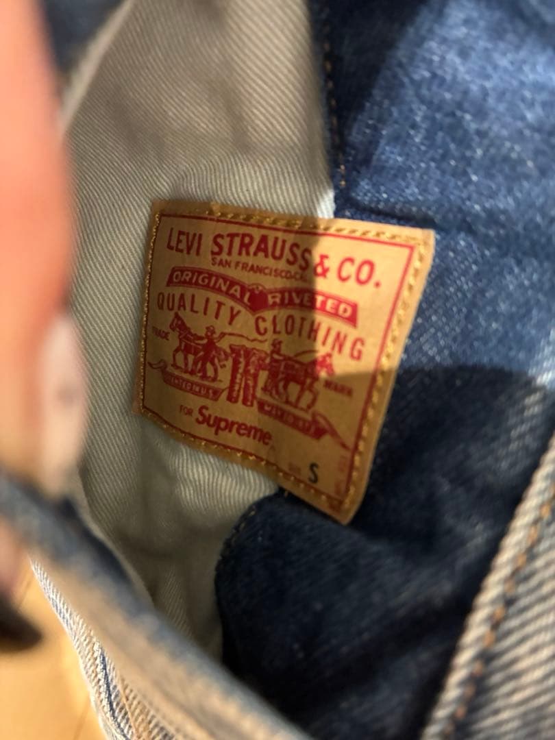 Supreme Levi’s Quilted Reversible Jacket