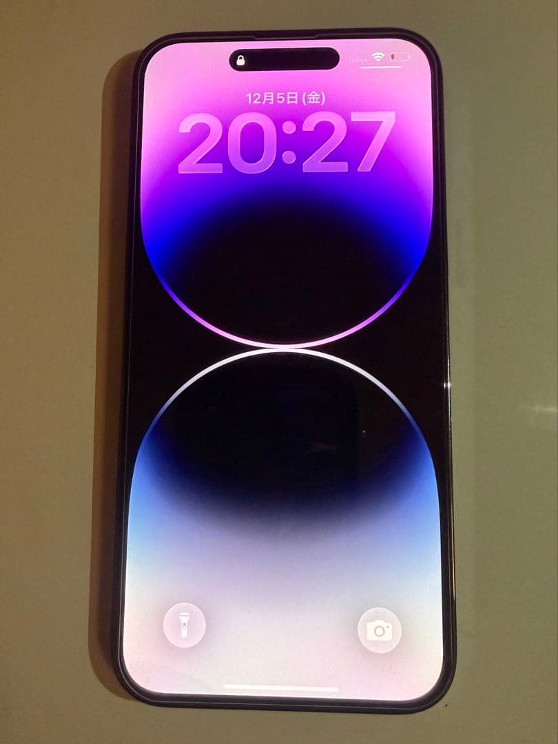 ☆美品傷なし☆ iPhone 14 Pro Max ディープパープル 256GB