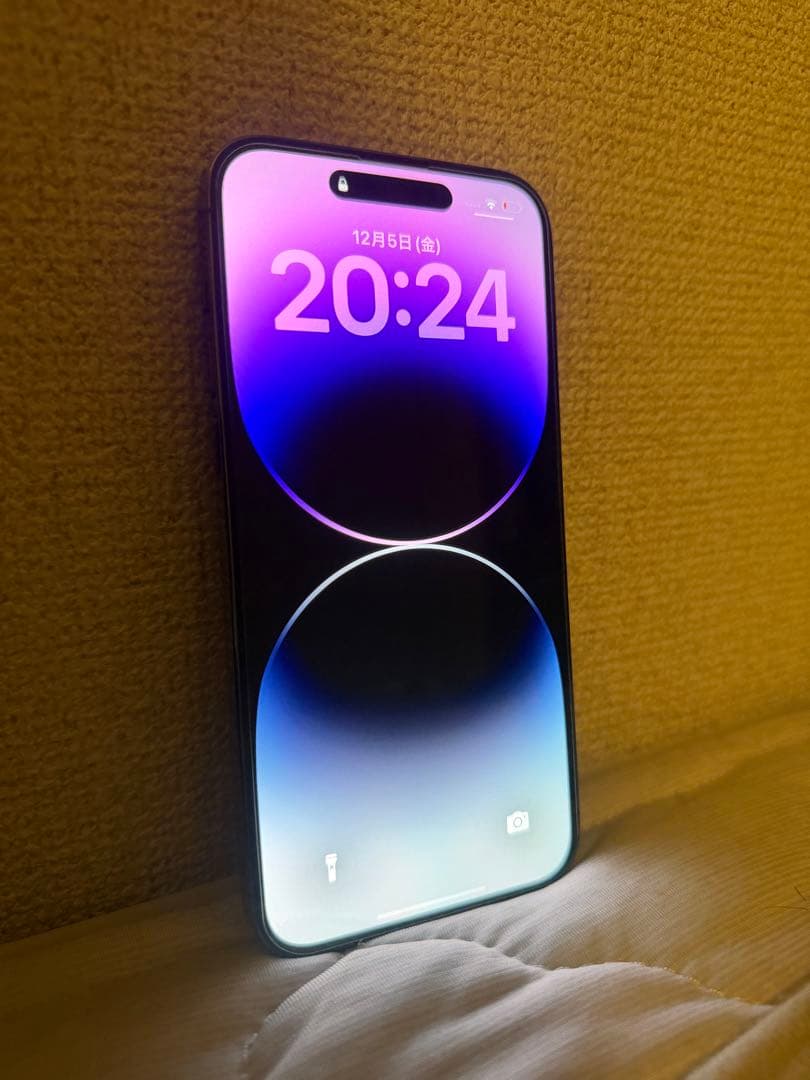 ☆美品傷なし☆ iPhone 14 Pro Max ディープパープル 256GB