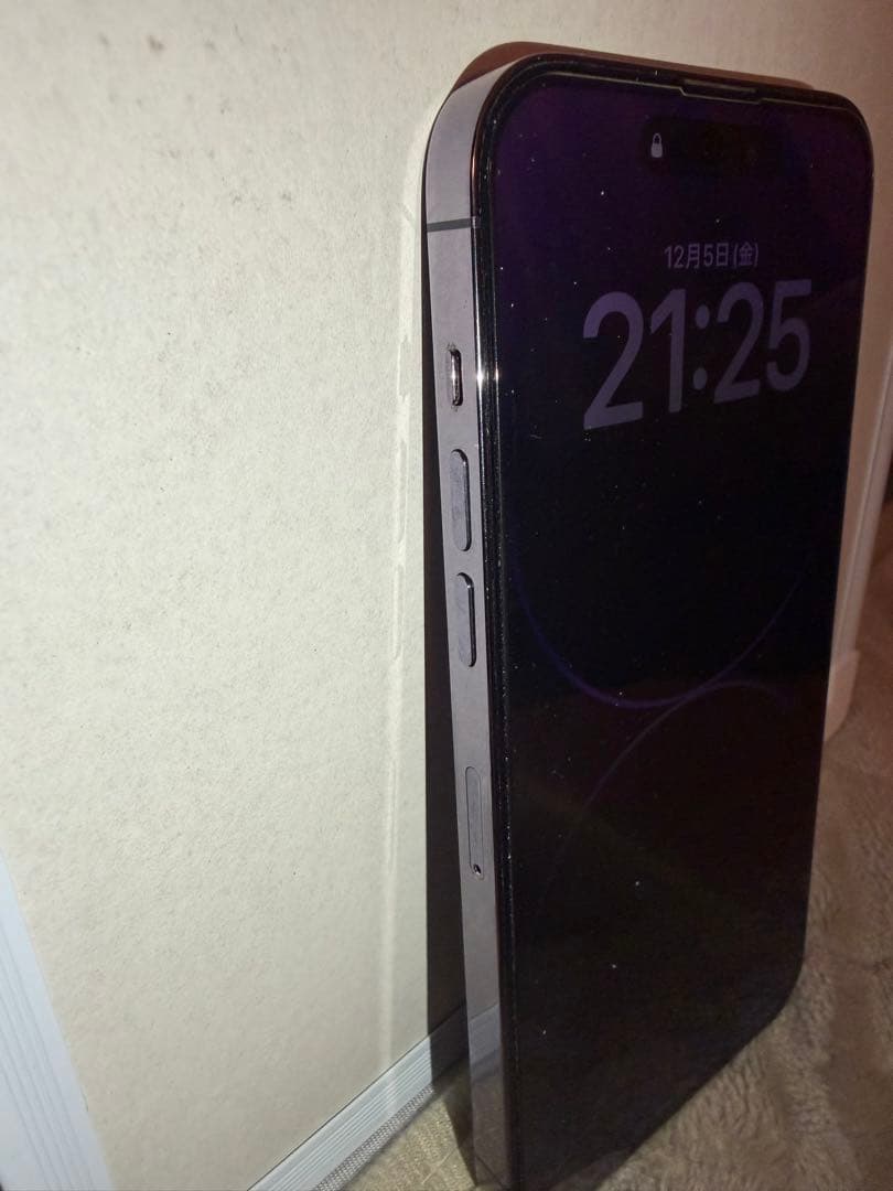 ☆美品傷なし☆ iPhone 14 Pro Max ディープパープル 256GB