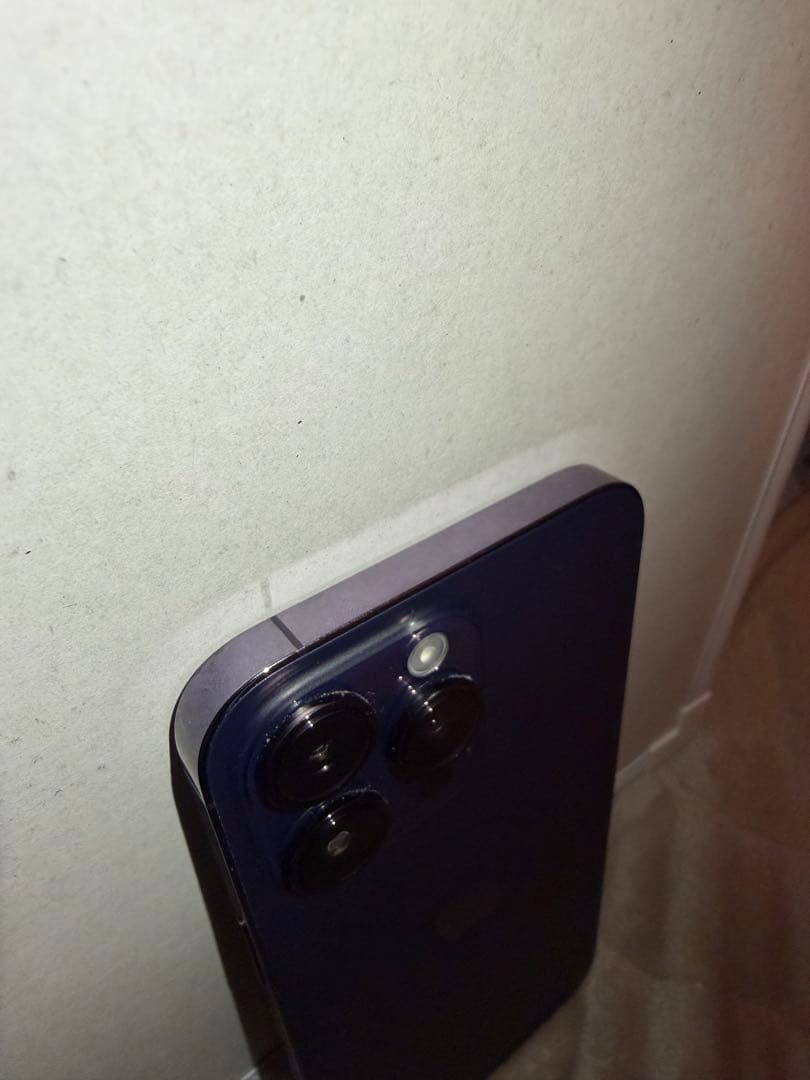 ☆美品傷なし☆ iPhone 14 Pro Max ディープパープル 256GB