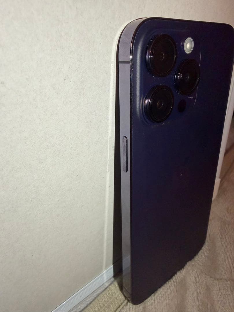 ☆美品傷なし☆ iPhone 14 Pro Max ディープパープル 256GB