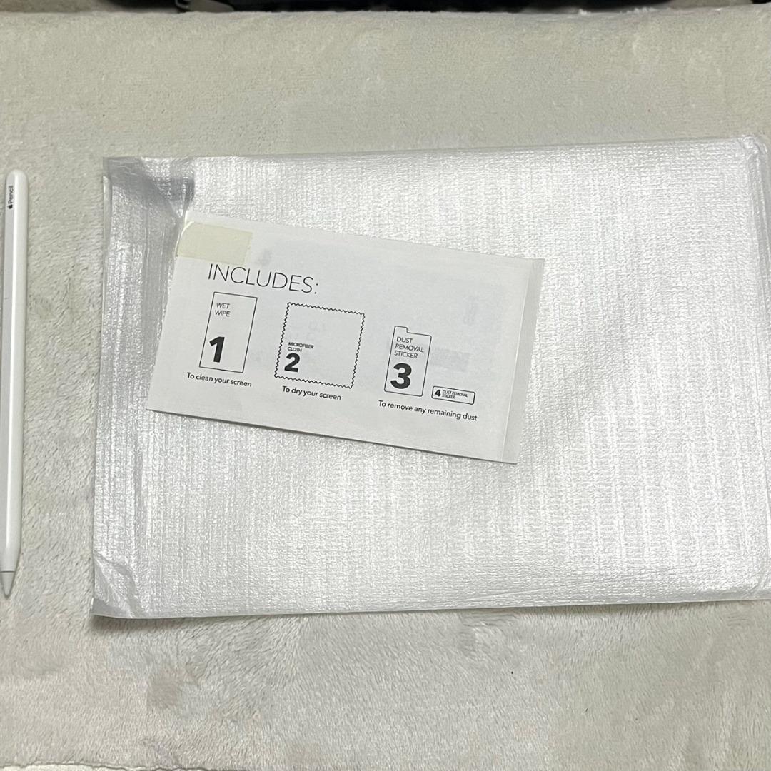 iPad Apple Pencil アップルペンシル 第2世代 ガラスフィルム