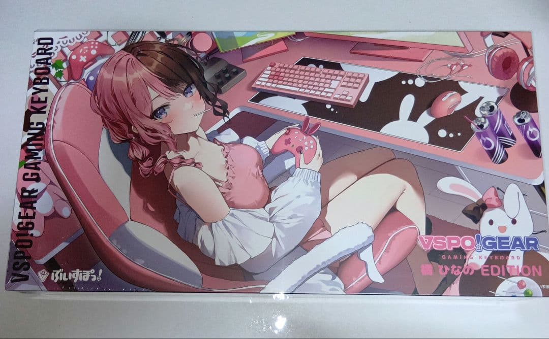 【新品未開封】ぶいすぽゲーミングキーボード　橘ひなの　VSPO! GEAR