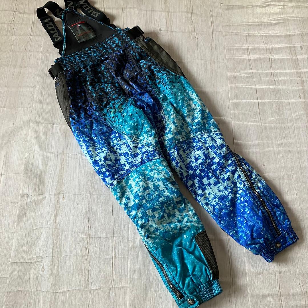 14F✨salmonサロモン✨スキーウェア 上下セット メンズLL