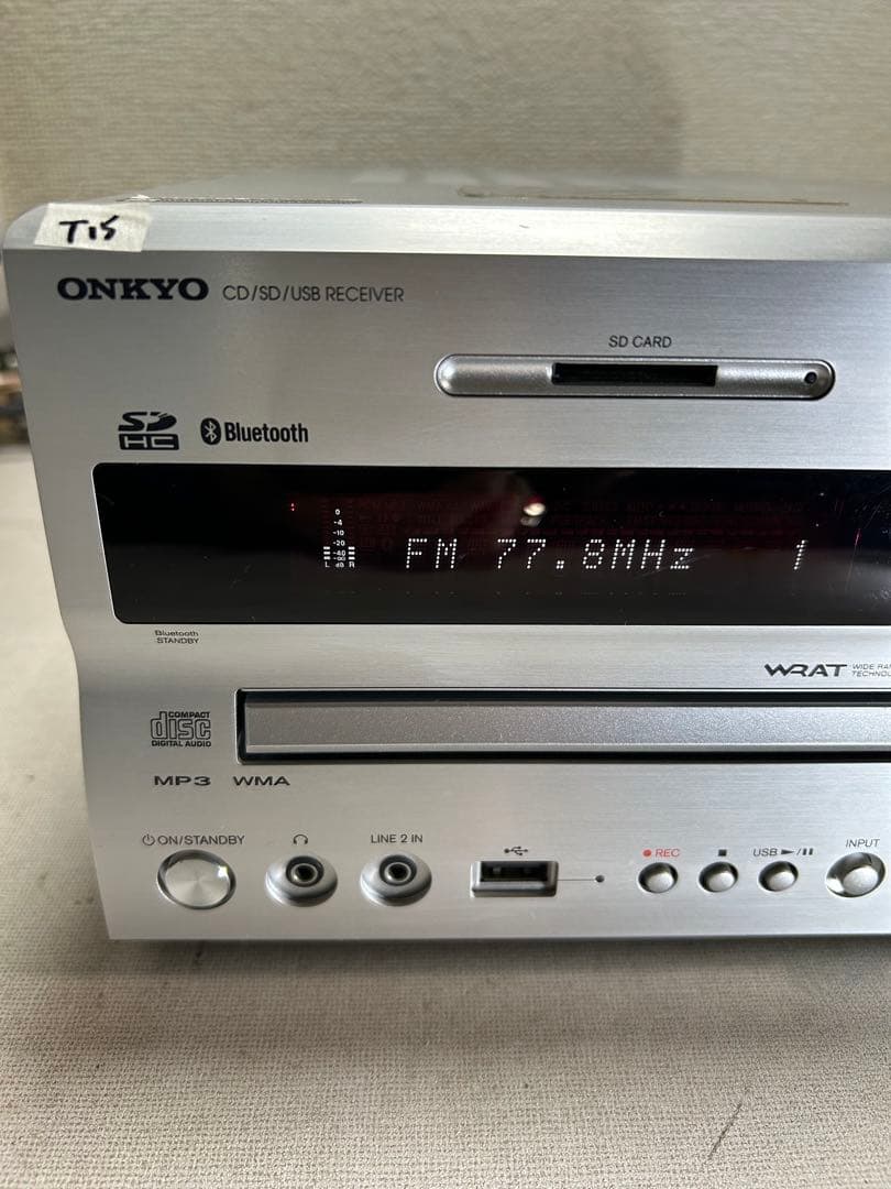 T15 整備ONKYO NFR-9X CD/SD/USBレシーバーシステム 本体