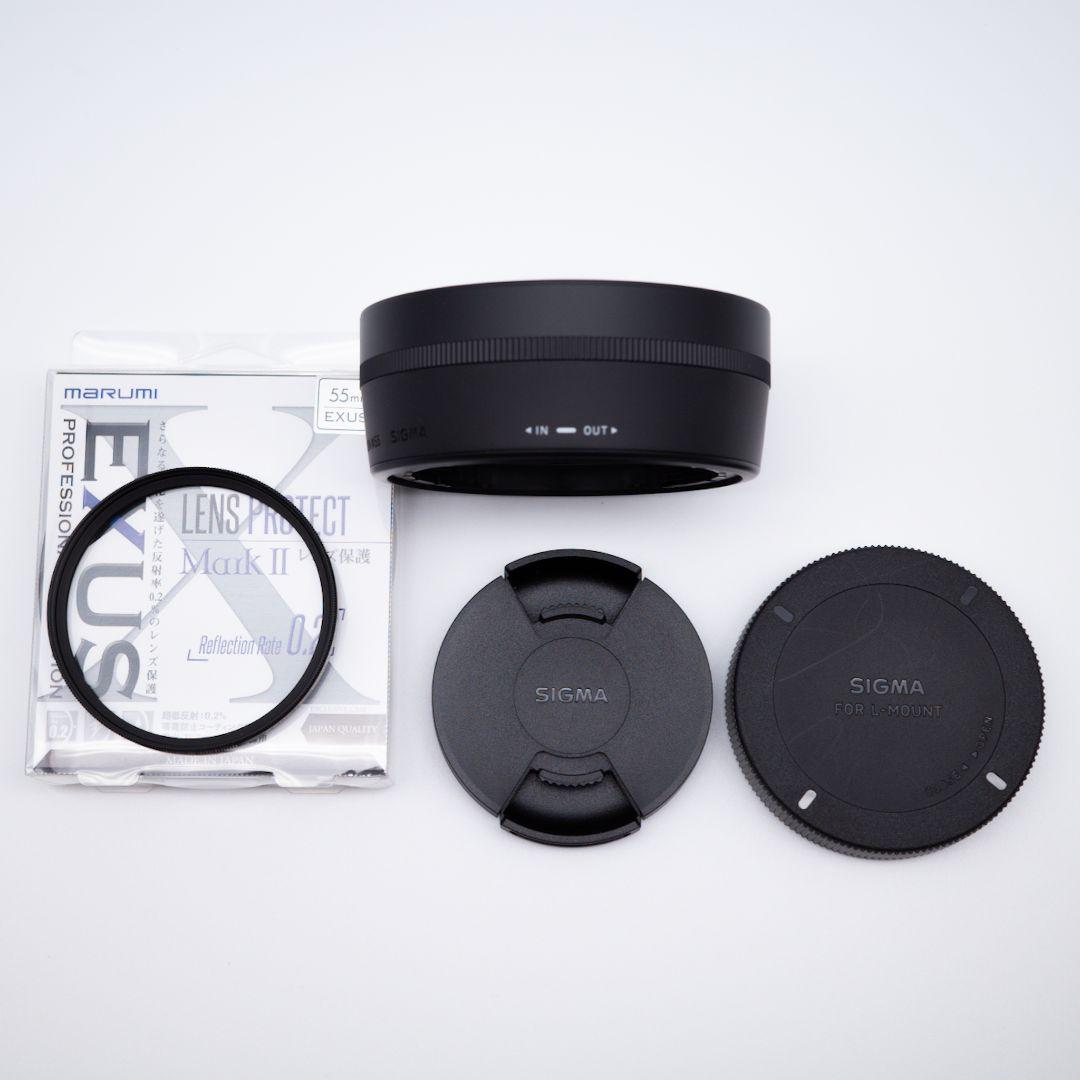 美品 SIGMA 56mm F1.4 DC DN ライカ Lマウント 1.4