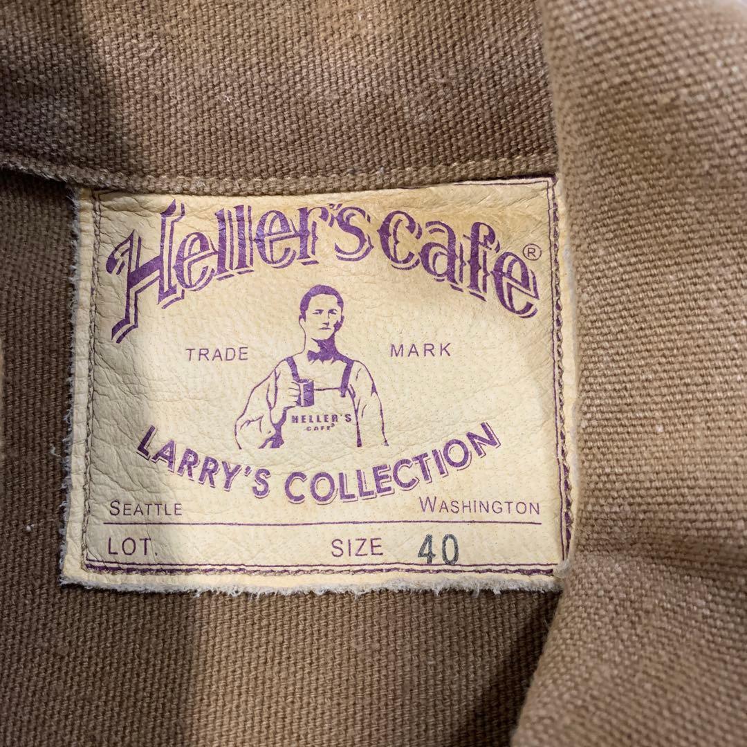 ウエアハウス　ヘラーズカフェ　ブラウンダックジャケット　サイズ40