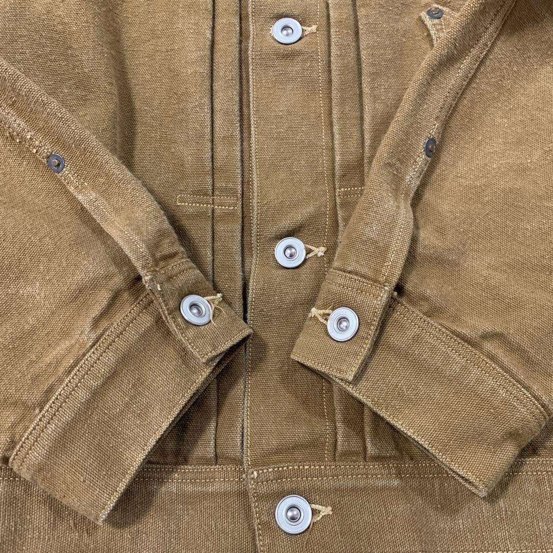 ウエアハウス　ヘラーズカフェ　ブラウンダックジャケット　サイズ40