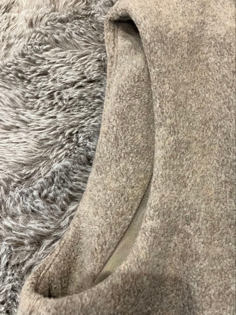 ETRE TOKYO メルトンフリースベスト ベージュ系