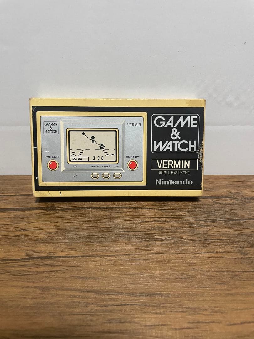 レトロ　任天堂 ゲーム&ウォッチ VERMIN バーミン　可動品