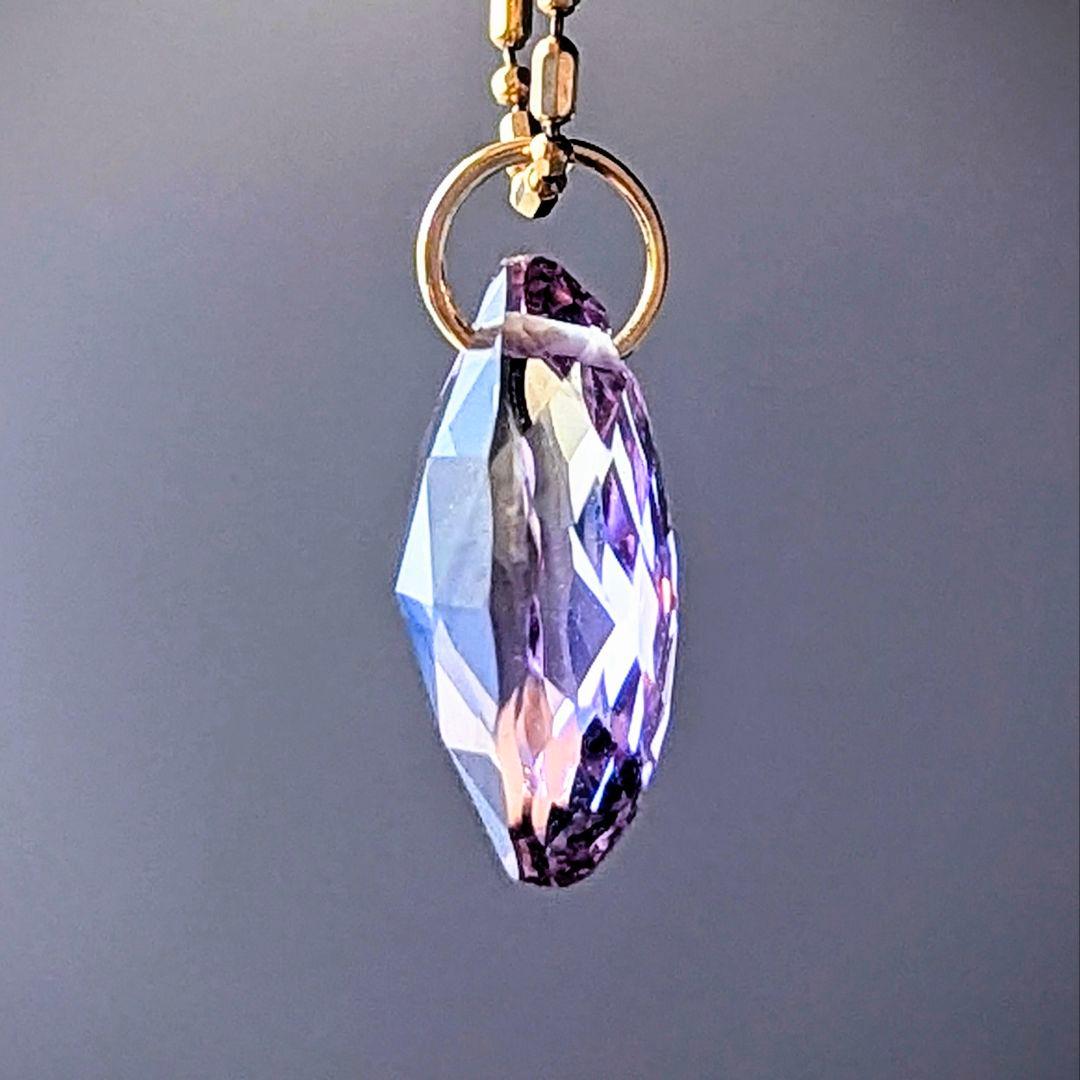 Risbonum☆K18 アメトリン 4.43ct ネックレスチャ―ム