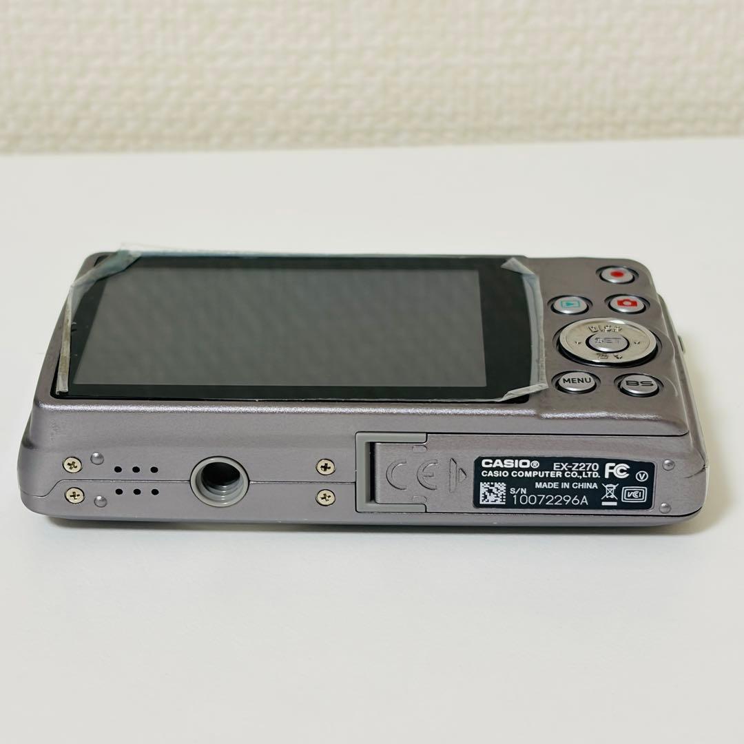 CASIO EXILIM EX-Z270 デジタルカメラ シルバー