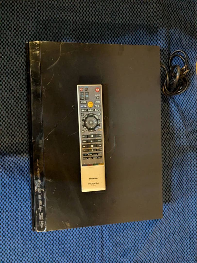 TOSHIBA REGZA ブルーレイレコーダー　1TB リモコン付き