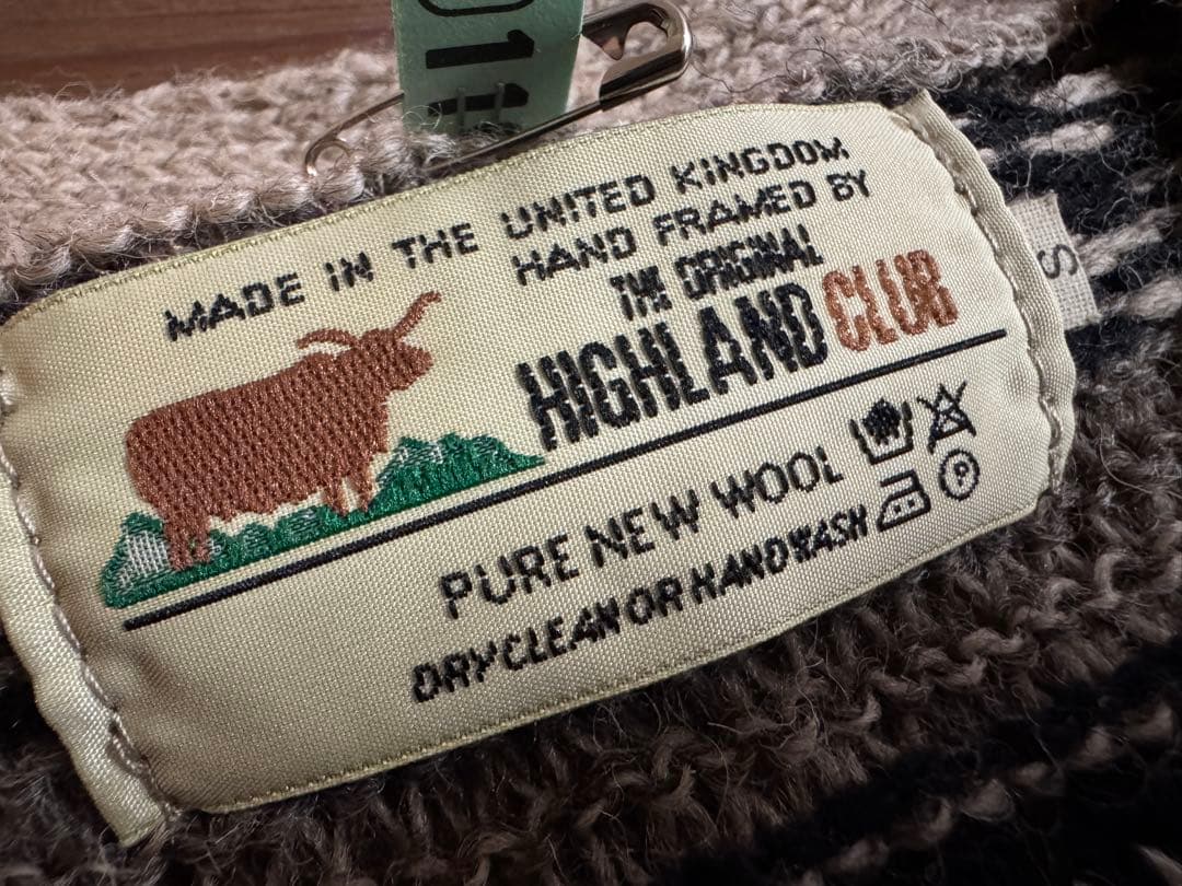 nestRobe＊HIGHLAND CLUBハイランドジャガードニットベスト