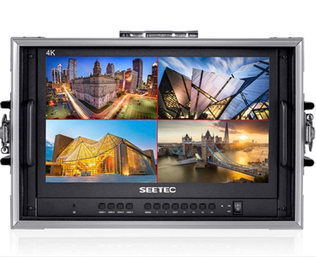 SEETEC 4Kモニター ハードケース付き　ATEM156-CO