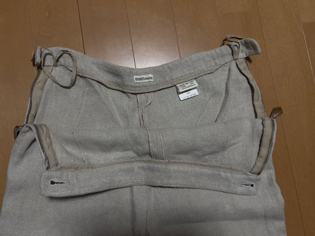 エルメス HERMES マルジェラ期 麻パンツ