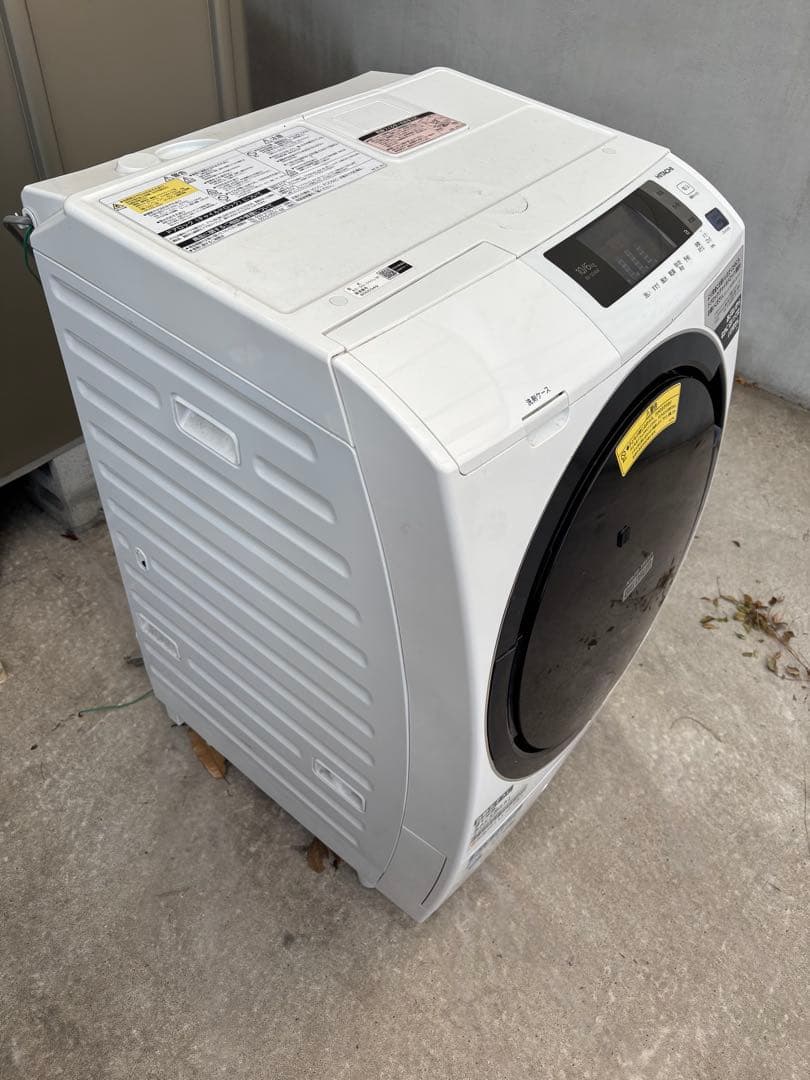 日立ドラム式洗濯機 10/6kg 左開 BD-SG100CL 2018年