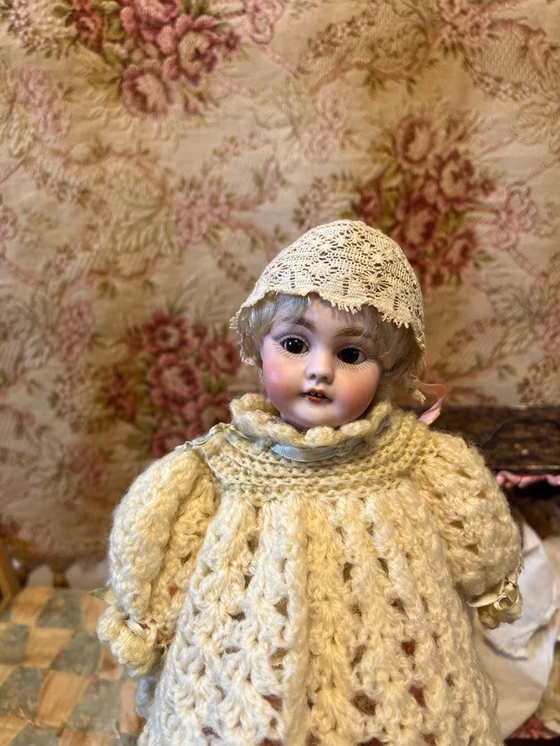 アンティークビスクドール ケストナー143この子のためのセット