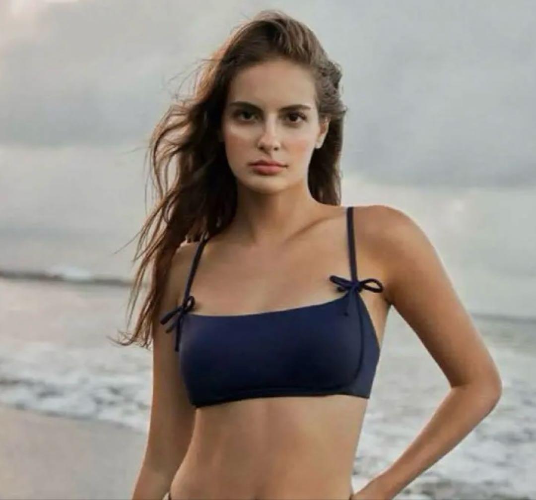 アリシアスタン　パイピング　リボン　ビキニ　 美品