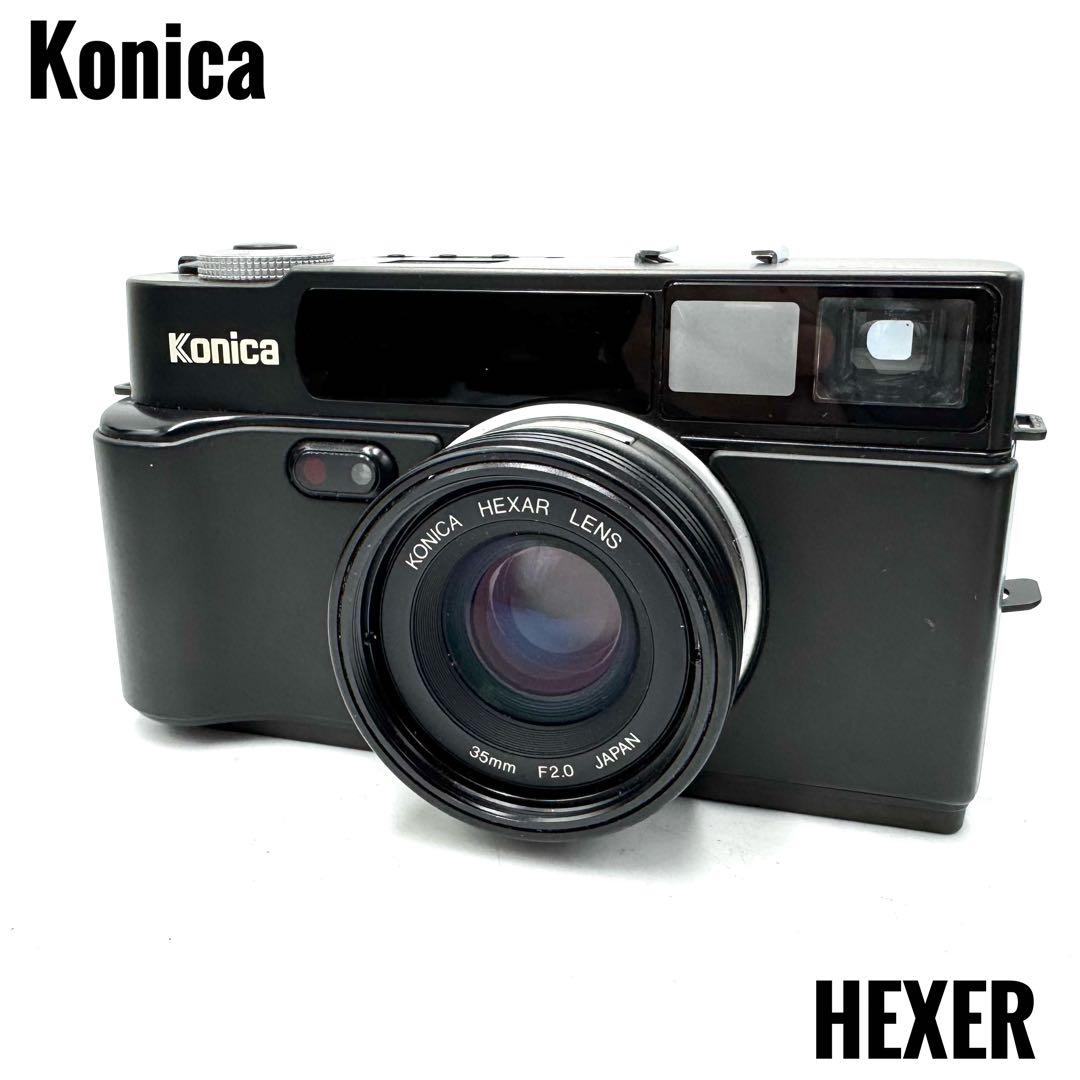 動作良好 Konica コニカ HEXAR AF フィルムカメラ